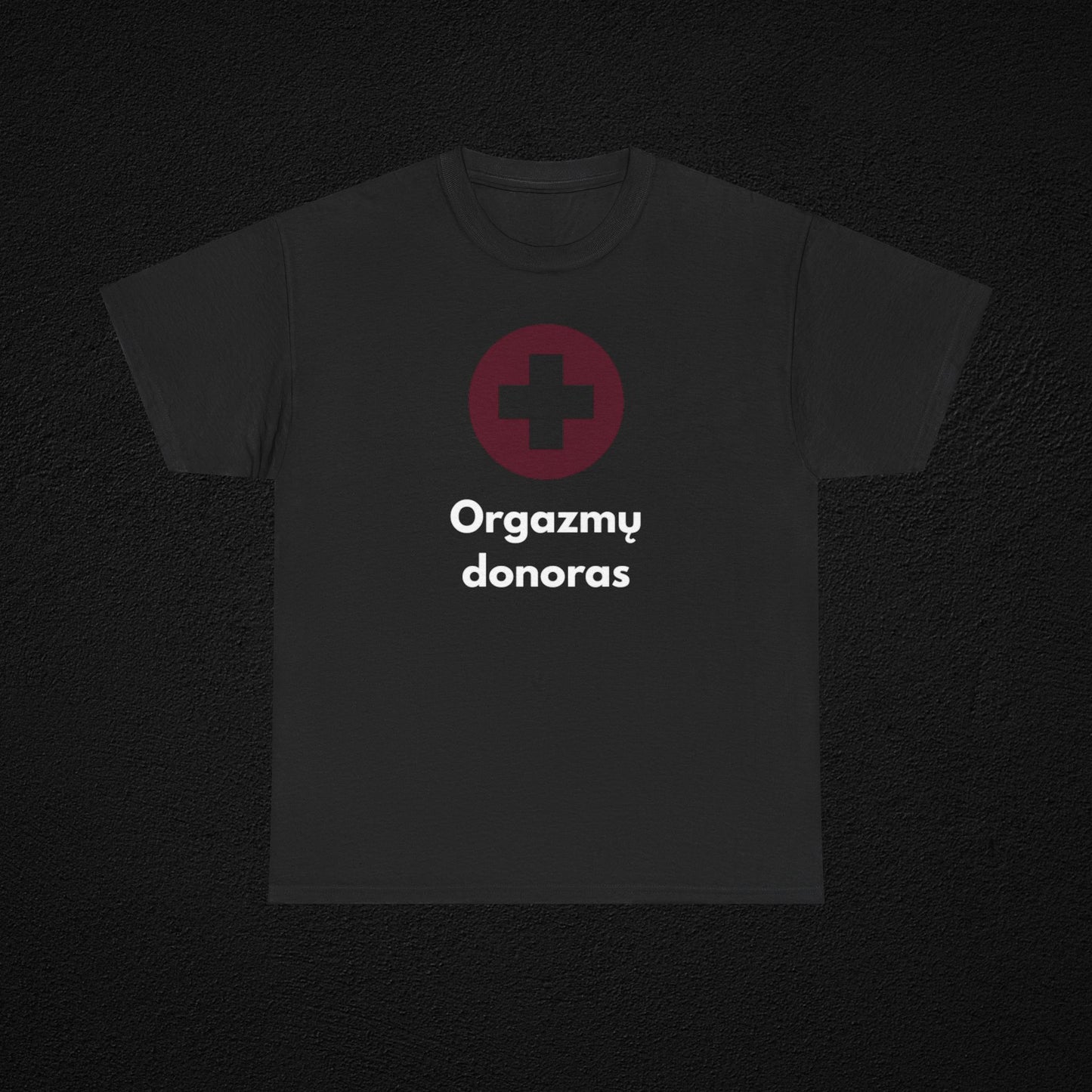 Orgazmų donoras - marškinėliai