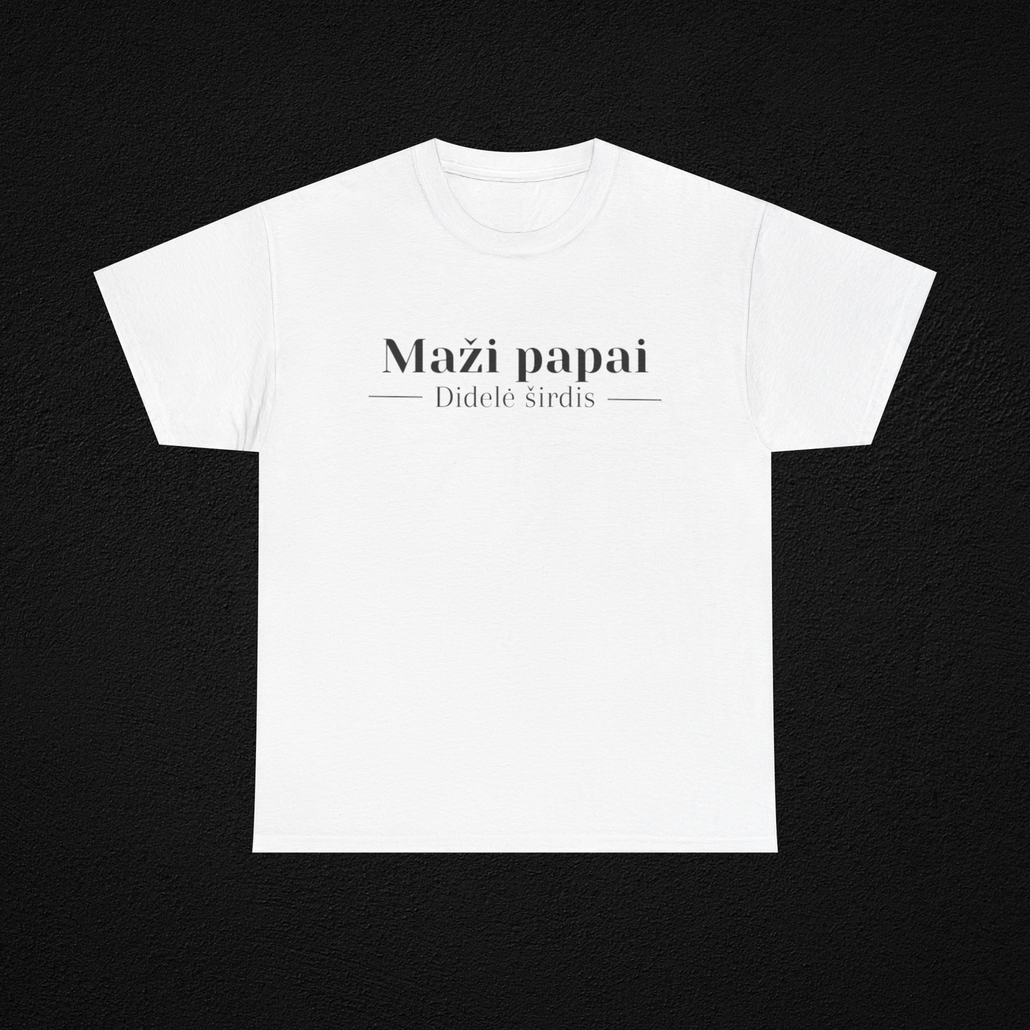 Maži papai - marškinėliai