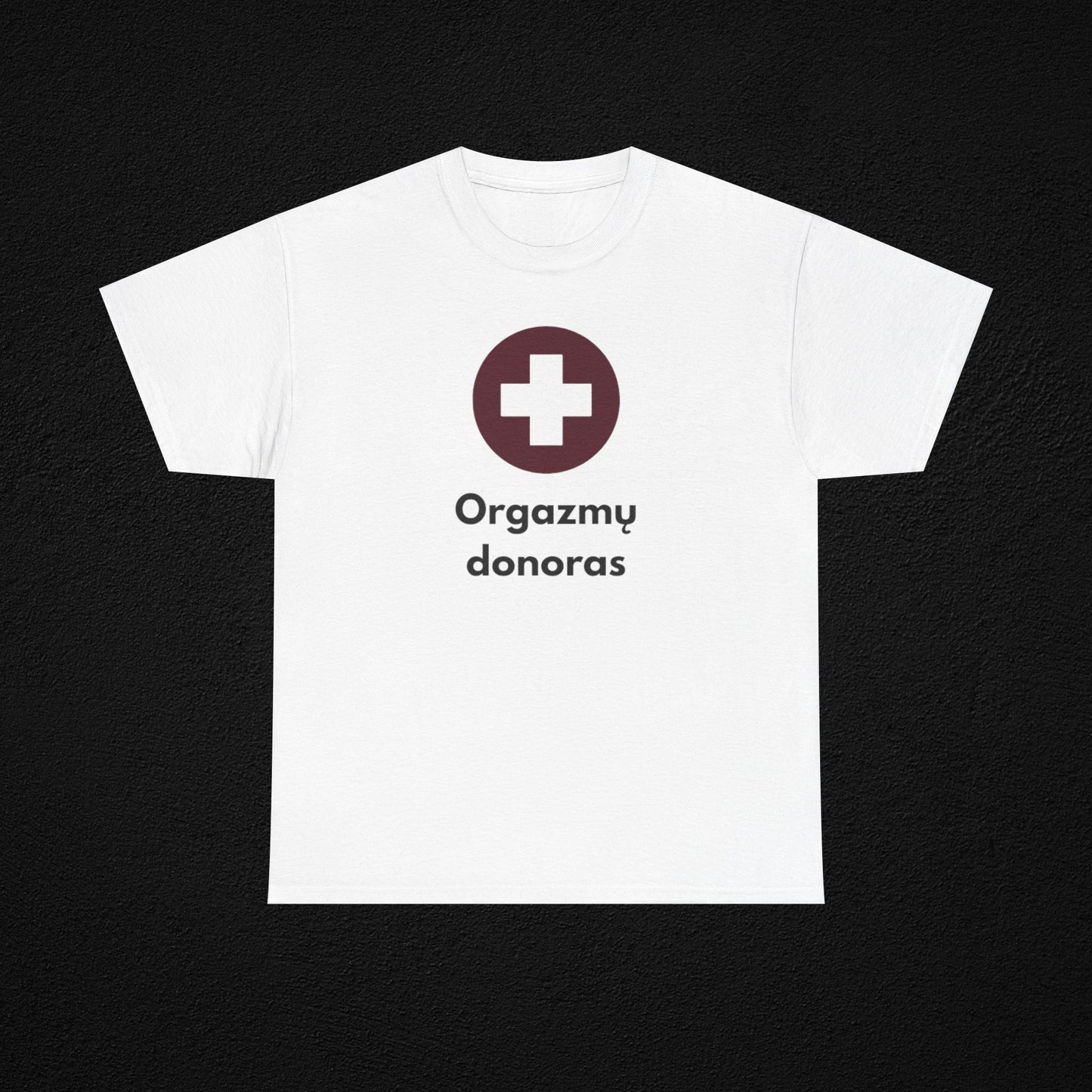 Orgazmų donoras - marškinėliai