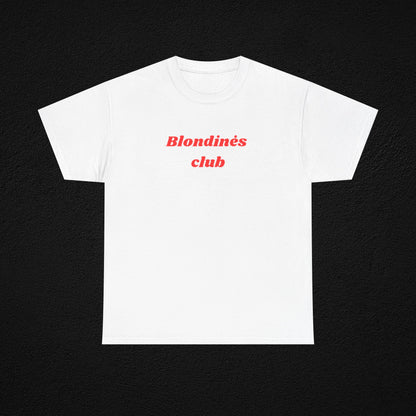 Blondinės club - marškinėliai