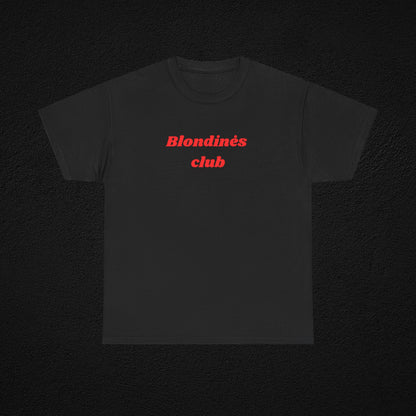 Blondinės club - marškinėliai